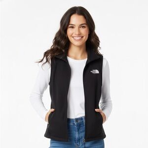 The North Face Black Zip-Up Vest